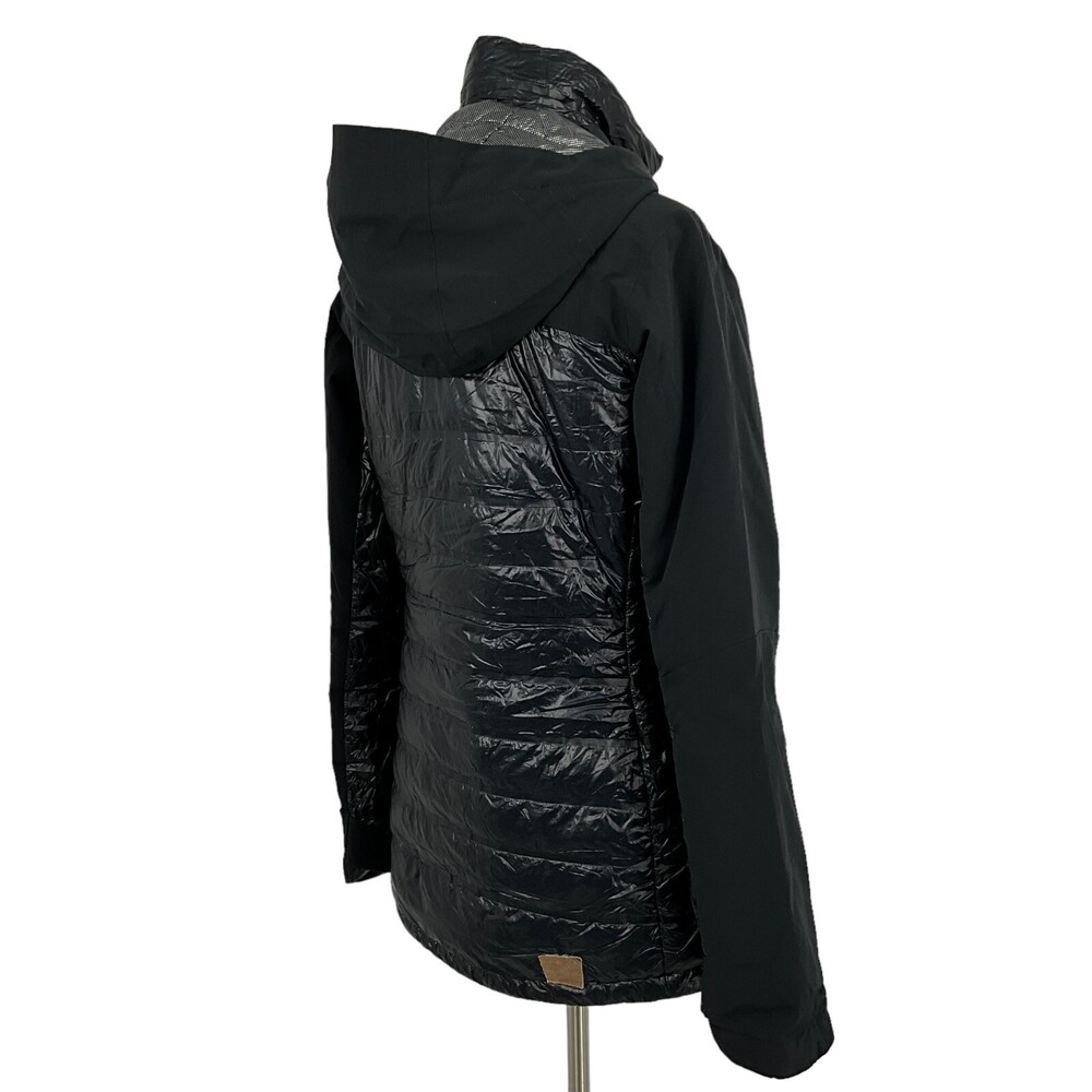 Columbia Size S Titanium Heatzone *READ* Omni-Heat 3D Jacket Black Hooded - Picture 6 of 15